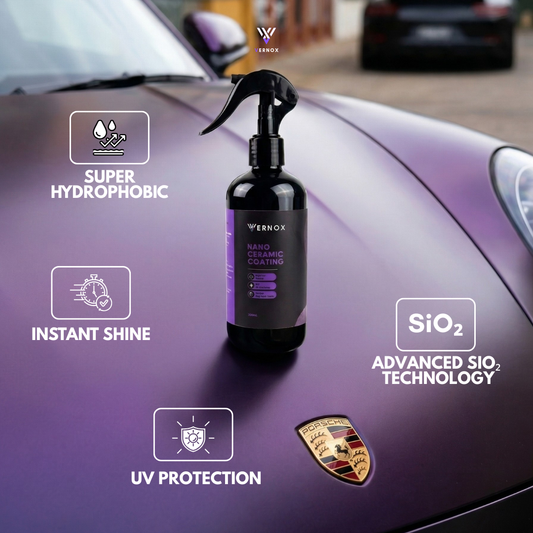Vernox Nano Ceramic Spray Coating (300ml) - FREE Microfiber Cloth Inside
