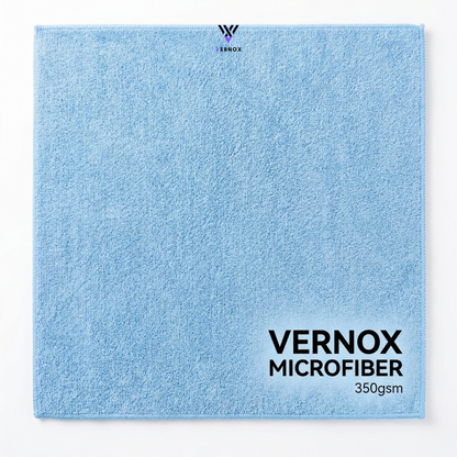 Vernox Multi-Purpose Microfiber Towel – 350 GSM - Set of 5 - 40 x 40 CM