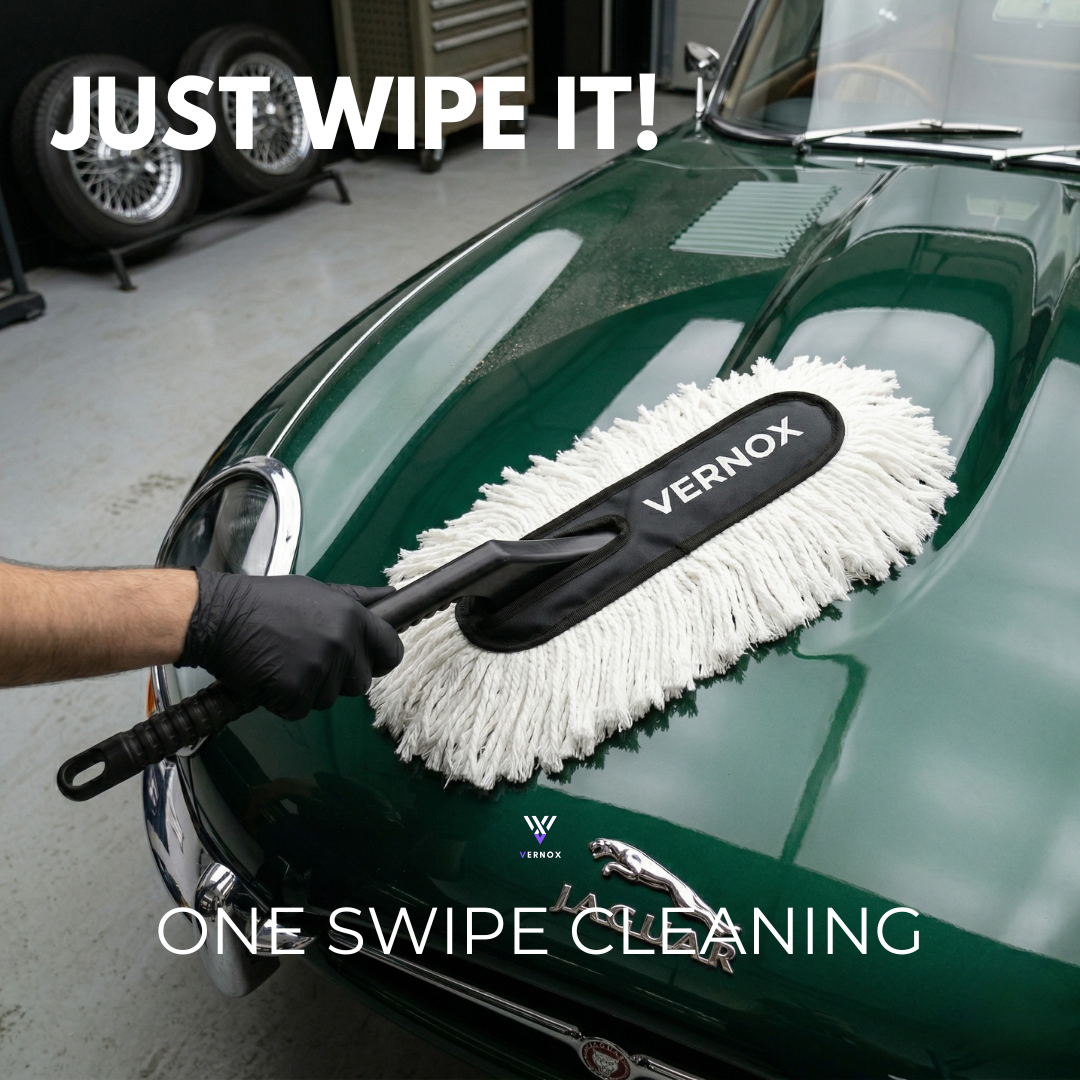 Vernox Car Duster – Ceramic Wax Infused Microfibers