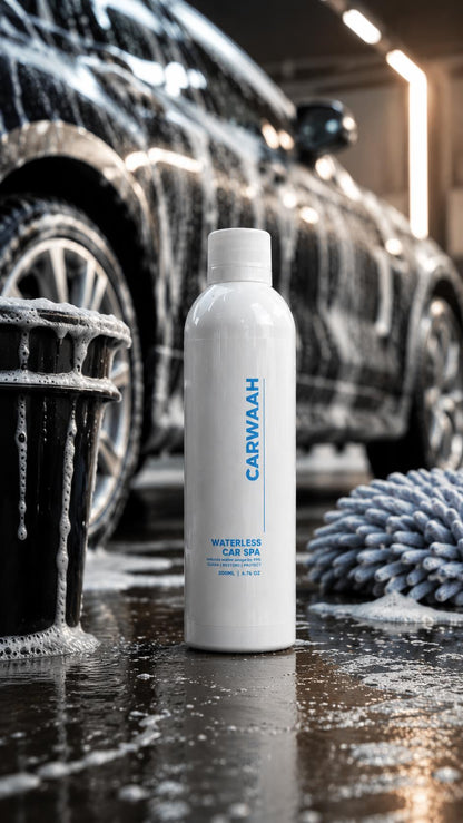 Carwaah - The Waterless Car Spa Kit - JUST SPRAY & WIPE