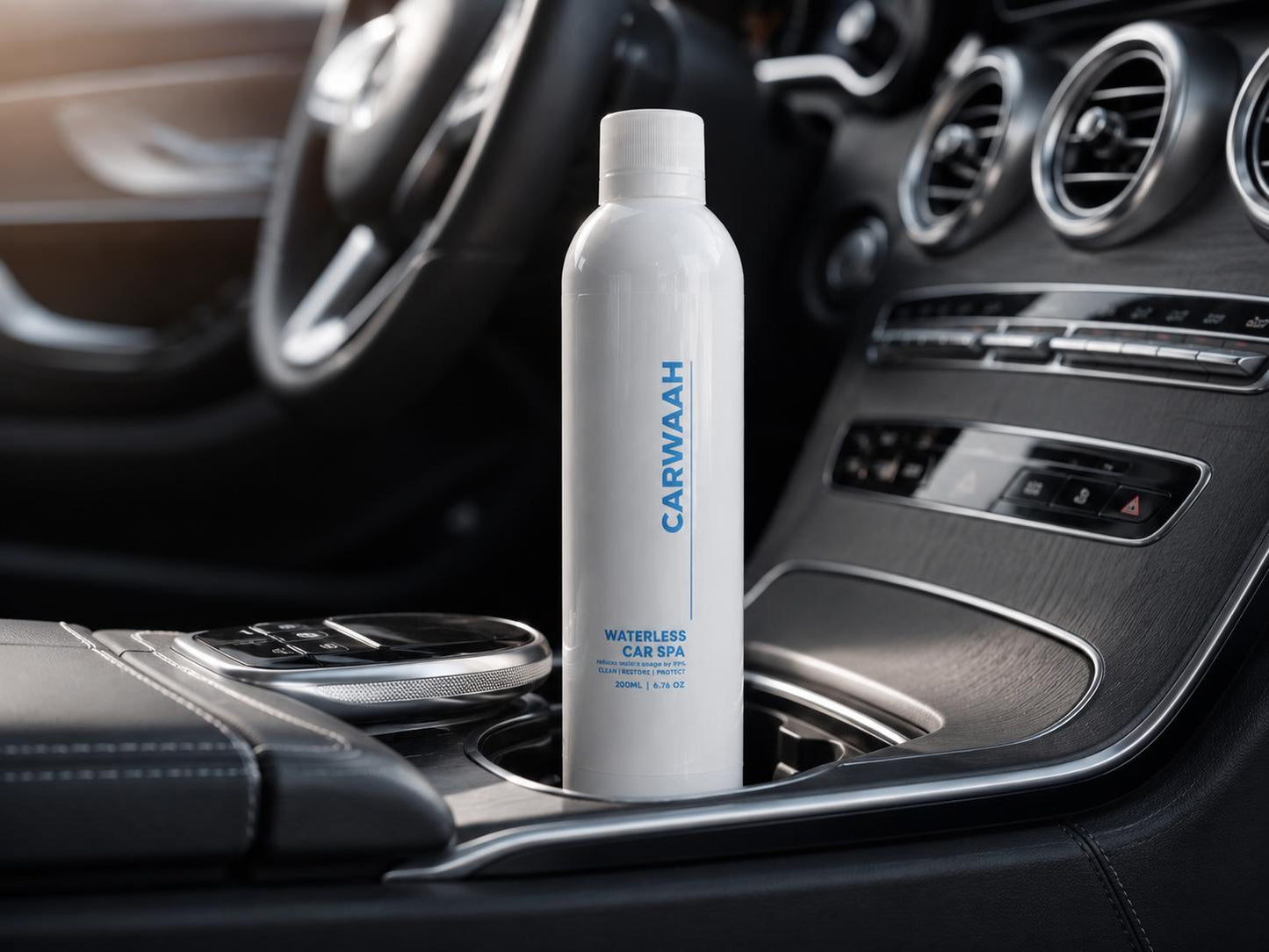 Carwaah - The Waterless Car Spa Kit - JUST SPRAY & WIPE